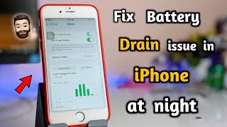 How to fix battery drain issue in iPhone at night