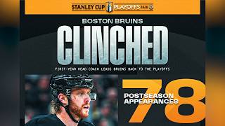 Bruins Are IN ???? Pastrňák, Swayman & Boston’s Best Plays of the Season