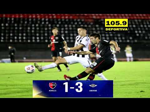 Gol de Maxi Rodríguez - Newell's 1 - Libertad 3 - Copa Sudamericana - Fecha 2 - FM 105.9 Deportiva