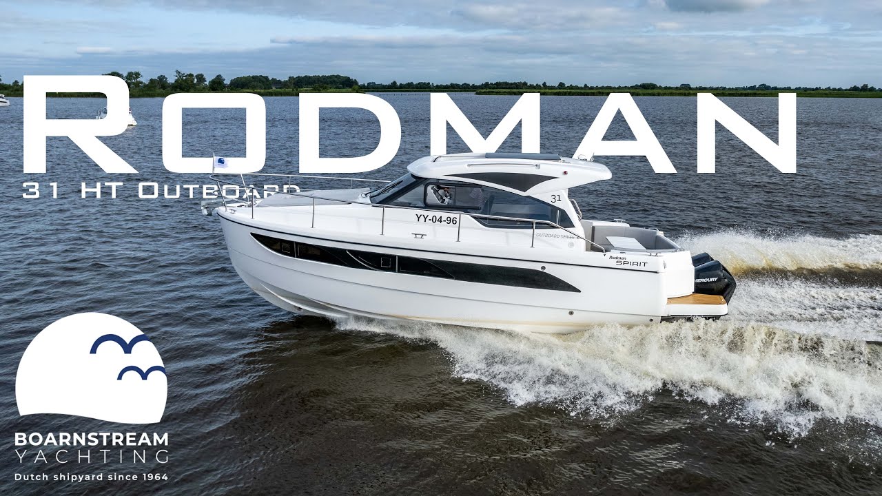 Rodman Spirit 31 HT Outboard - Promo Video