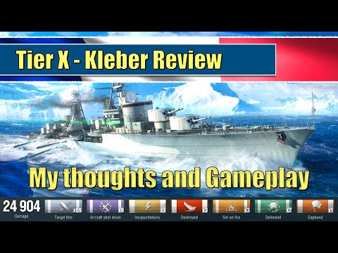 Kleber Review finally | Def Recommend! | 3 Kill | WoWs