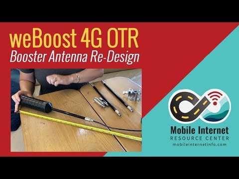 weBoost 4G OTR Antenna Re-Design