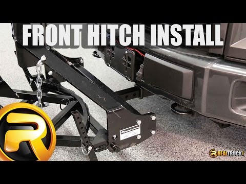 How to Install Curt Front Mount Receiver Hitch on 2016 Ford F150