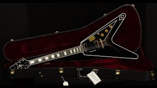 Video thumbnail for Gibson Custom Shop Benchmark Limited Run Flying V Custom  •  SN: CS400500 by Wildwood Guitars