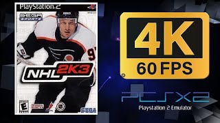 NHL 2K3 | PS2 (PCSX2) | 4K UHD