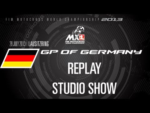 MXGP of Germany 2013 - STUDIO SHOW - Motocross