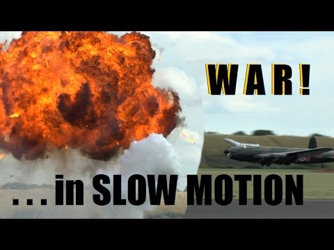 WAR! (SHORT SLOW-MO VERSION): COSFORD LMA MODEL SHOW 2014