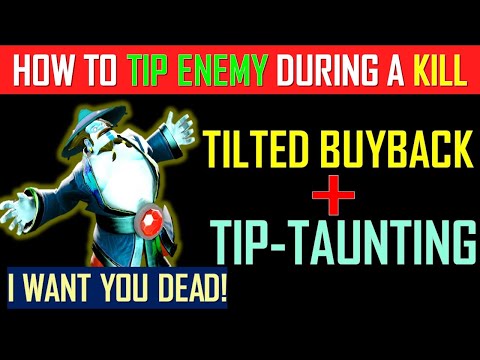 Storm Spirit vs QOP - How to Tip Enemy During a Kill (Dota 2)