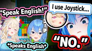 Suisei Coaching Fuwawa Is Scary and Cute At The Same Time【Hololive】