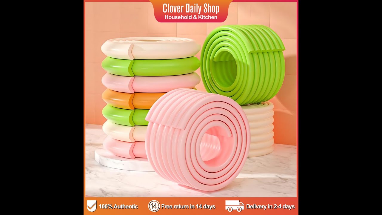 Baby Proofing Edge Protector Corner Guard Soft Anti Collision Strip