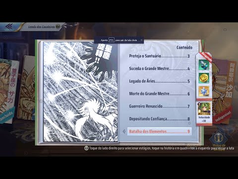 Saint Seiya Awakening KOTZ - Story Legend Shion- Chapter 9 - Manga do Shion - Ikki DC + Milo DC