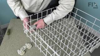 Whirlpool Dishwasher Repair: How to Replace the Lower Rack Wheel Assembly