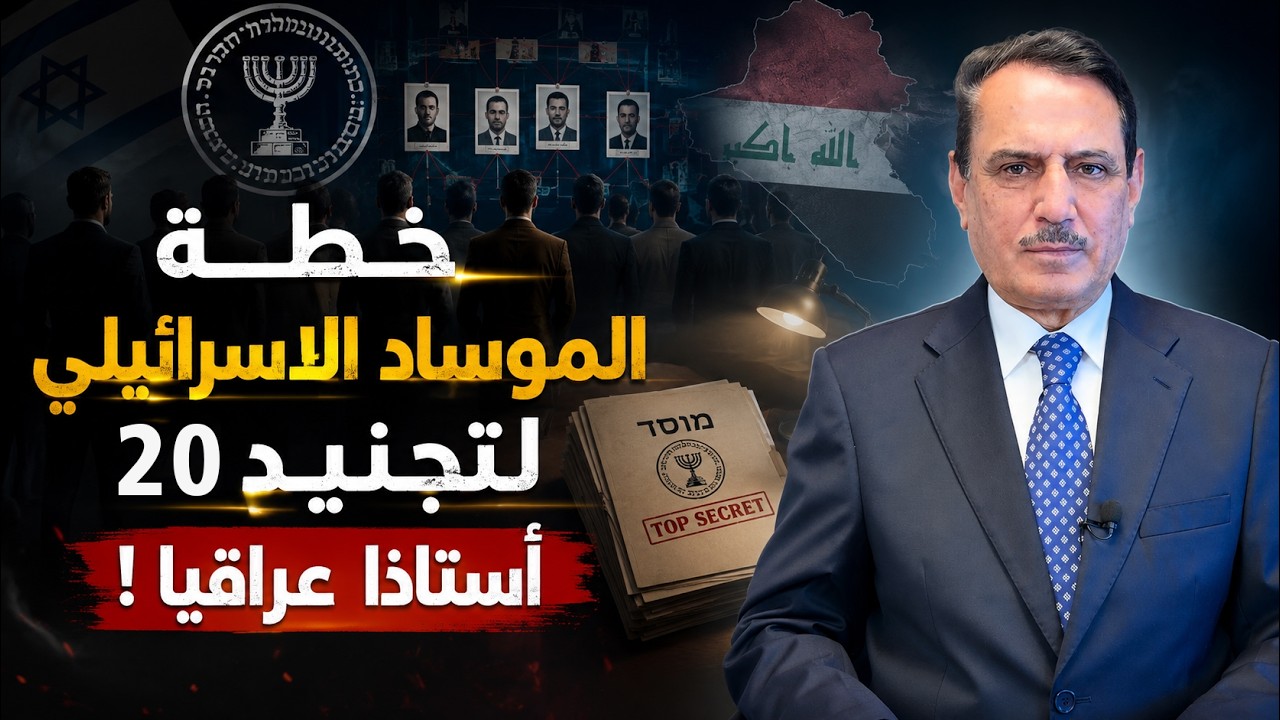 فيديو | خطة  الموساد  الاسرائيلي لتجنيد ٢٠  أستاذا  عراقيا ! ,, تلك الأيام مع د. حميد عبدالله