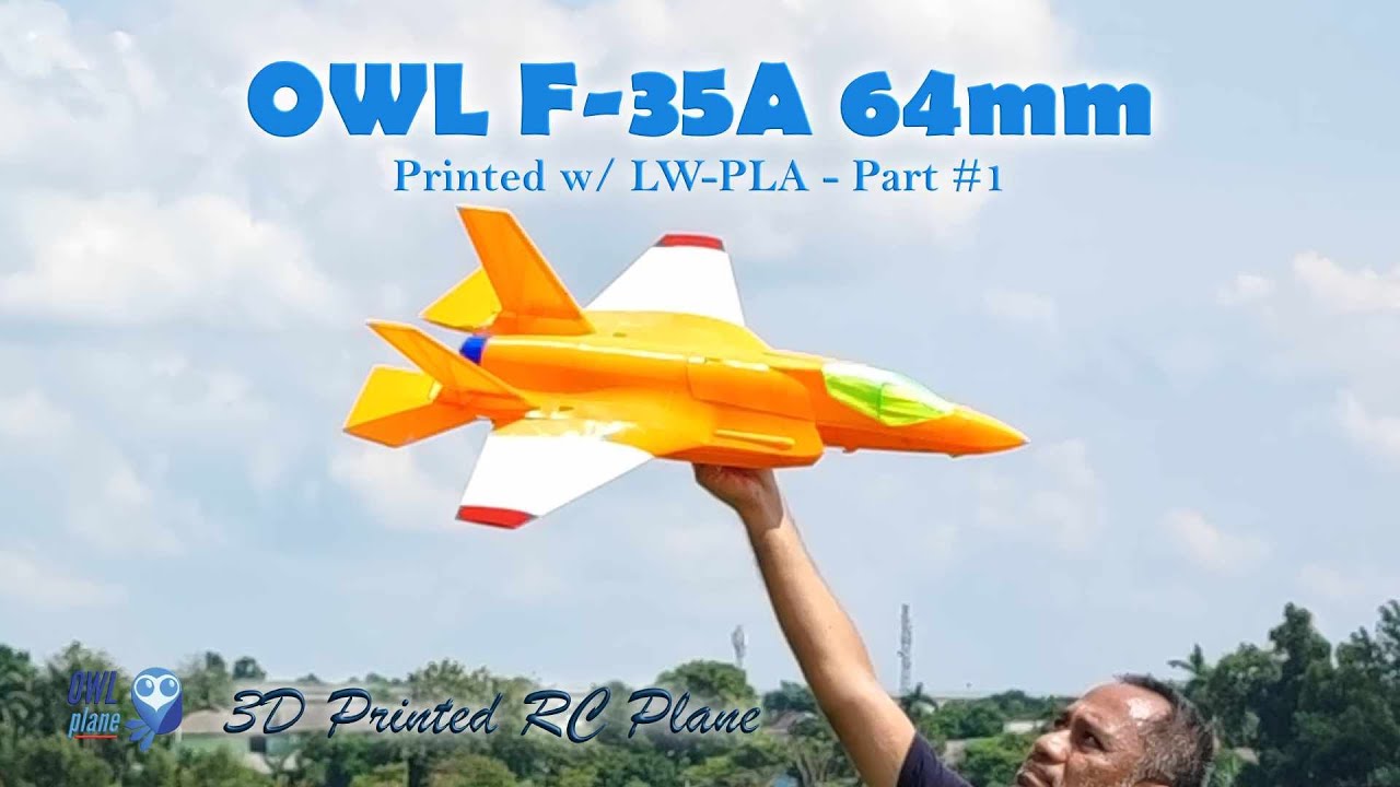 OWL F-35A 64mm EDF, 4s 2200mAh, Part  #1 - Coming Soon !