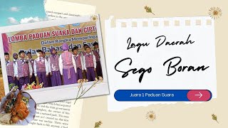 Download lagu Sego Boran | Lagu Daerah Khas Lamongan (Juara 1 Paduan Suara) mp3 Download lagu Sego Boran | Lagu Daerah Khas Lamongan (Juara 1 Paduan Suara) mp3