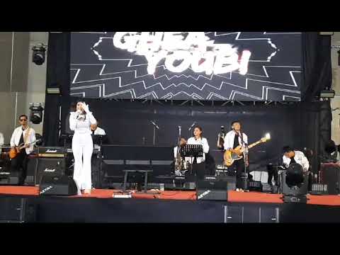 Malam Konsolidasi Daerah KPU Provinsi Dihibur Ghea Youbi 