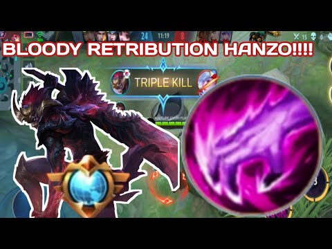 BLOODY RETRIBUTION HANZO!!!UNDERRATED?NOT WITH ME!!! I MET A GODLY CHANG'E IN RANKED GAME