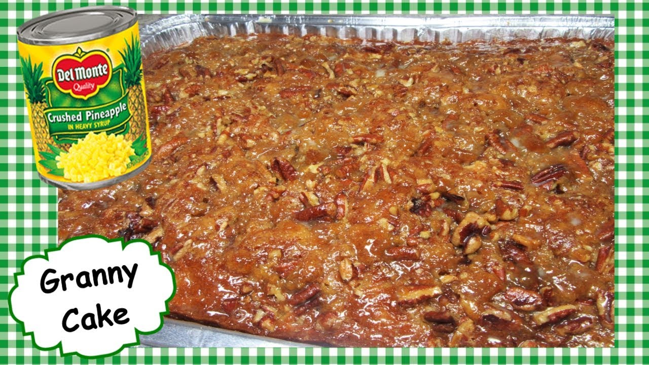 How To Make Granny Cake Recipe ~ Pineapple & Pecans ~ Secret Icing!