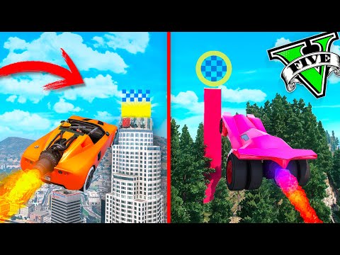 CARRERA INCREIBLE CON TODOS LOS COCHES TURBO DE GTA 5 ONLINE