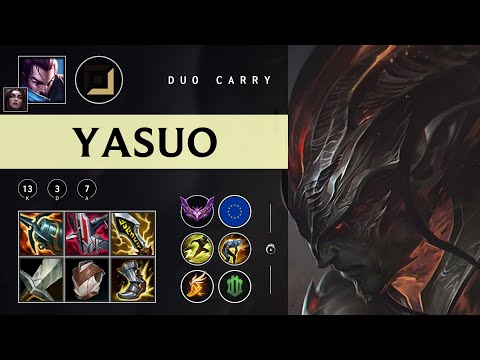 Yasuo ADC vs Jhin - EUW Master Patch 25.24