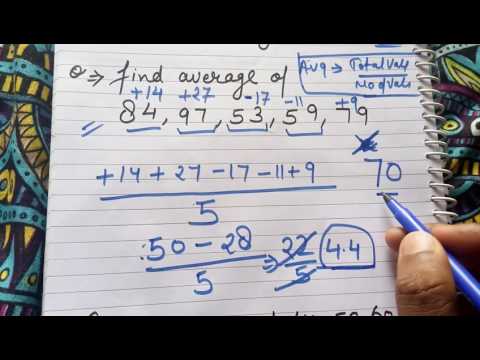 Fastest way to calculate Average..
