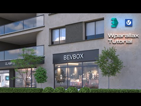 wParallax 3ds max v-ray tutorial | wparallax tutorial | free texture file