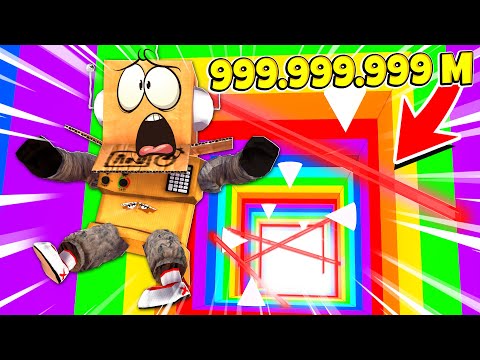 САМАЯ ГЛУБОКАЯ ЯМА В МИРЕ 999.999.999 Метров! ЧЕЛЛЕНДЖ ROBLOX