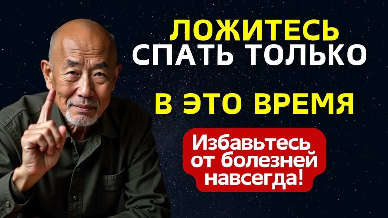 Уже 70 лет? ВСЕГДА Ложитесь Спать В Это Время, Чтобы Улучшить Свое Здоровье