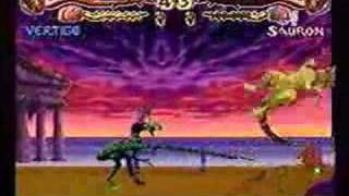 Primal Rage - Vertigo 11 Hit combo (snes)