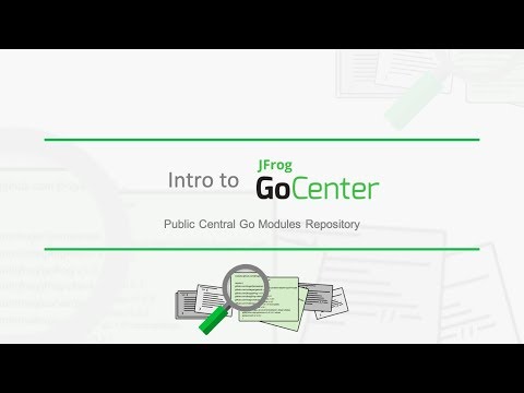 [Screencast] Introduction to GoCenter: Public Go Module Repository