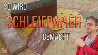 So wird Schleifpapier bei Klingspor hergestellt