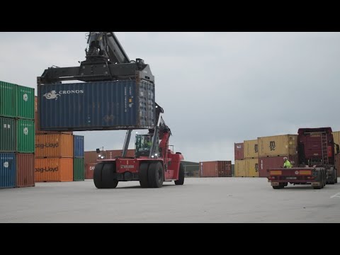 Containerterminal Vlaeynatie verbindt North Sea Port & de haven van Antwerpen (repo Onze Haven 2021)