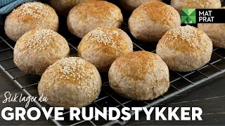 Eltefrie grove rundstykker