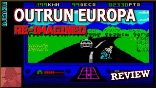 Outrun Europa Re-Imagined : Mod from 2013 - on the ZX Spectrum 128K !! with Commentary