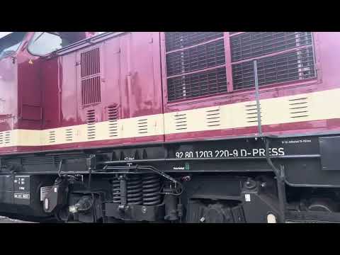 Ausfahrt in Sonneberg br 204 425 Ex 112