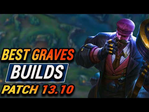 THESE Are THE BEST GRAVES BUILDS after PATCH 13.10👈🧐 | League Of Legends #leagueoflegends