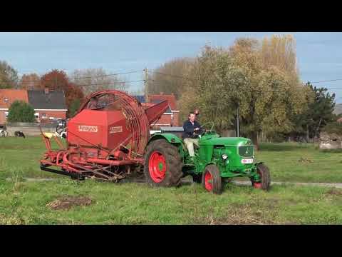 Landb. Lebbe - Ieper - Deutz D55 - Kemper V2 - Farmall D-217 - Deutz-Fahr DX 3.60