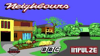 Neighbours Longplay (C64) [QHD]