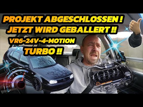 Turbo-Gockel - PROJEKT ABGESCHLOSSEN - JETZT WIRD GEBALLERT ! VR6-24V-4MOTION - TURBO !