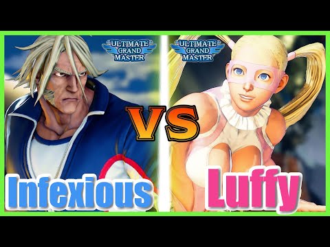 SFV CE 👊🏻 Infexious (Zeku) vs Luffy (R.Mika) FT3 Battle lounge