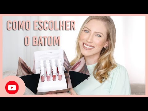 COMO ESCOLHER A COR DO BATOM COM NOVA LINHA DA PAYOT