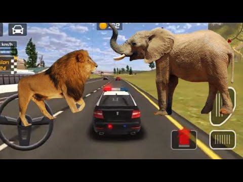 Police Car Driving Simulator ep.15 - Android Gameplay Car Crushing
