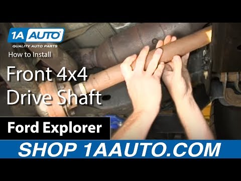 How to Replace Front 4x4 Drive Shaft 06 Ford Explorer
