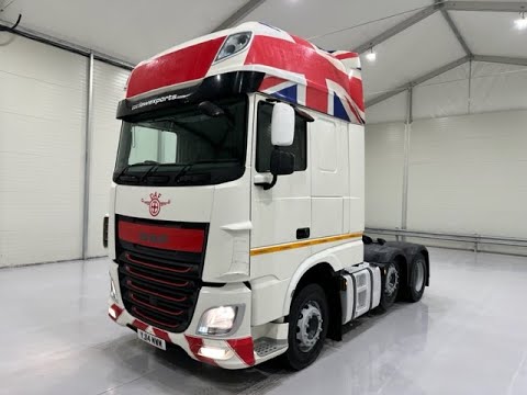 YJ14 MWM - DAF XF106 460 6x2 Midlift Tractor Unit | Law Truck Centre UK