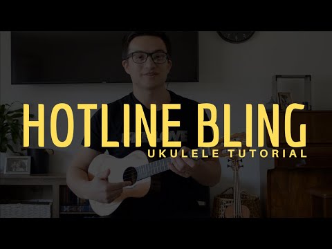 Drake - Hotline Bling (EASY Ukulele Tutorial) - How To Play - Chords