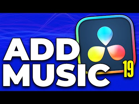 How To Add Music in DaVinci Resolve 19 (Import Audio) - 2025