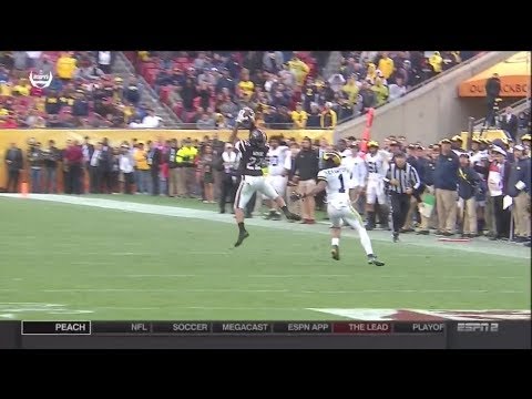 2018 Outback Bowl USC vs Michigan - Steven Montac Interception
