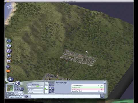 Let's play SimCity 4 Base Footage Ep 3: Making Money Tutorial - Part 1