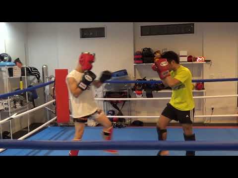 【キックボクシング】プロとスパーリングして遊ばれた【Aimhigh】