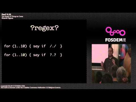 FOSDEM 2015 - Developer Room - Perl - Erl5 22 Things To Come